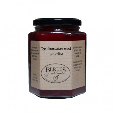 Rødbetsalat med paprika, Berle Gård Svelvik