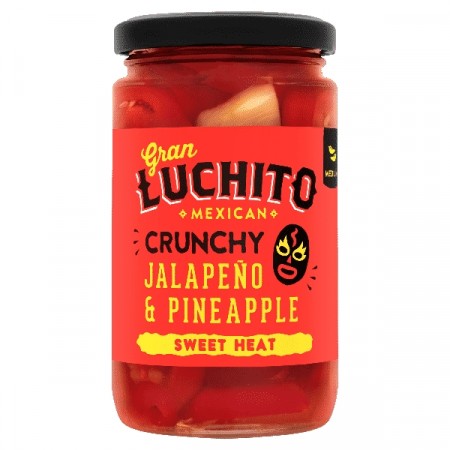 Crunchy jalapeno & ananas 215g