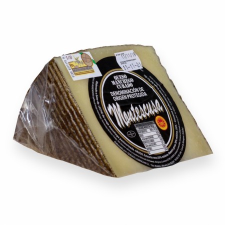 Manchego PDO Montescusa 8-10mnd, pasteurisert, 250gr