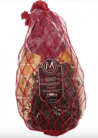  Prosciutto Crudo di Montagna Lurisia med Barolo, skåret i skiver hos Smakslykke