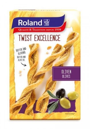 Brødpinner m/ oliven, 100g - Roland