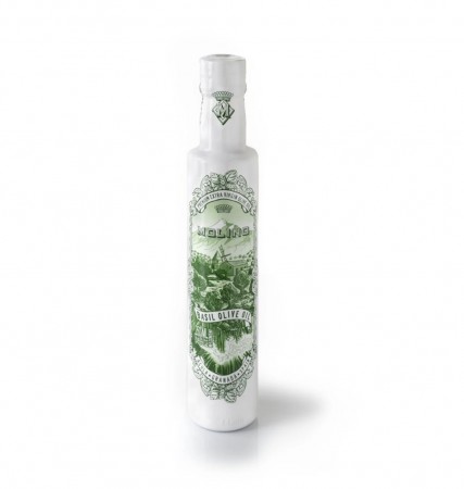 Olivenolje med basilikum 250ml, Molino
