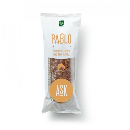 Pablo, økologisk chorizo m/ røkt paprika, Ask Gård Jevnaker
