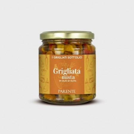 Grillede grønnsaker i olivenolje