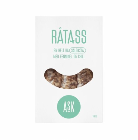 Råtass Salsiccia 300g, Ask Gård Jevnaker