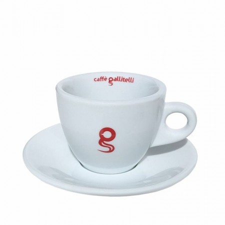 6 Cappucino kaffekopper Caffe Galitelli