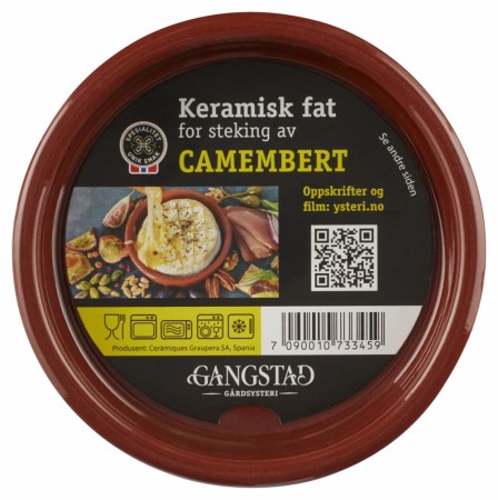 Keramisk fat til camembert