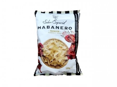 Sabor tortilla chips habanero 120g