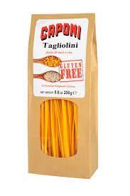 Glutenfri Tagliolini, Caponi, 250g 