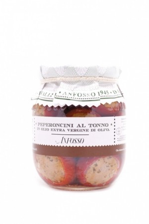 Chili fylt m/tunfiskkrem 280gr
