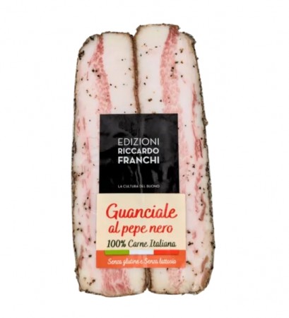 Guanciale skivet 2pk ca 160g, Edizioni Franchi
