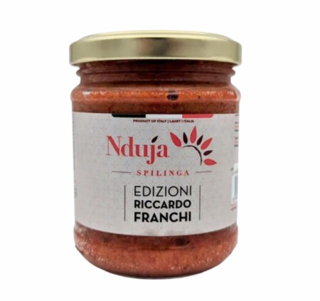 Nduja Spilinga 180g glass, Edizioni Franchi