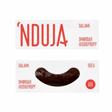 Nduja 100g, Ask Gård Jevnaker