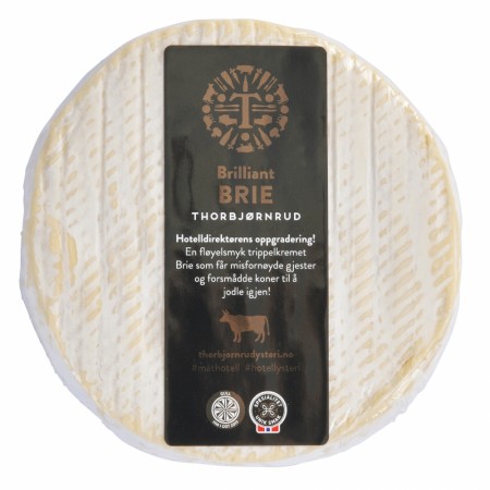 Brilliant brie 250 g, Thorbjørnrud Ysteri Jevnaker