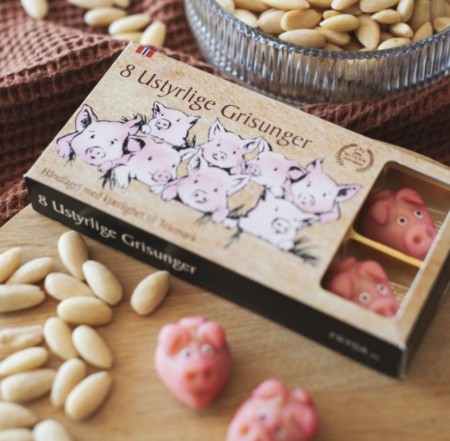 8 ustyrlige grisunger 120g
