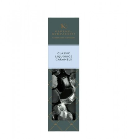 Classic Liquorice Caramels 138g, Karamel Kompagniet