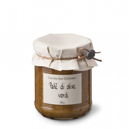 Olivenpaté av grønne oliven, 180gr