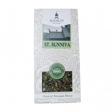 St. Sunniva, urtete fra Aukrust gard og urteri