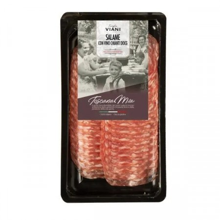 Salame al Vino Chianti sliced 70g
