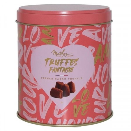 Franske sjokoladetrøfler Love naturell, 250g - Mathez