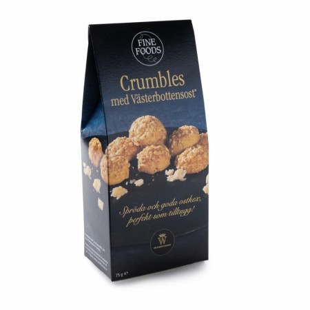 Crumbles med Västerbottensost® Original 75g, Fine Foods