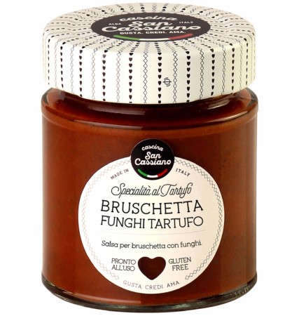Bruschettasaus med tomat, sopp og trøffel, 130 g