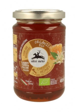 Honning Miele di Castagna Alce Nero økologisk 400g