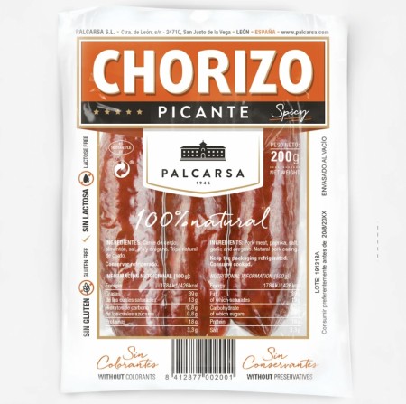 Chorizo Oreado Picante 200g Palcarsa