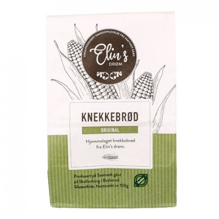 Håndlagde knekkebrød, Elins drøm, Saatvedt gård Skollenborg