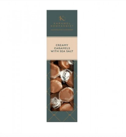 Creamy Caramels with sea salt 138g, Karamel Kompagniet
